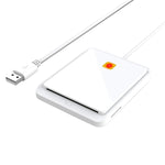 Lettore di schede Smart Card Rocketek CR317 USB 2.0 SIM/ID/CAC 2 in 1