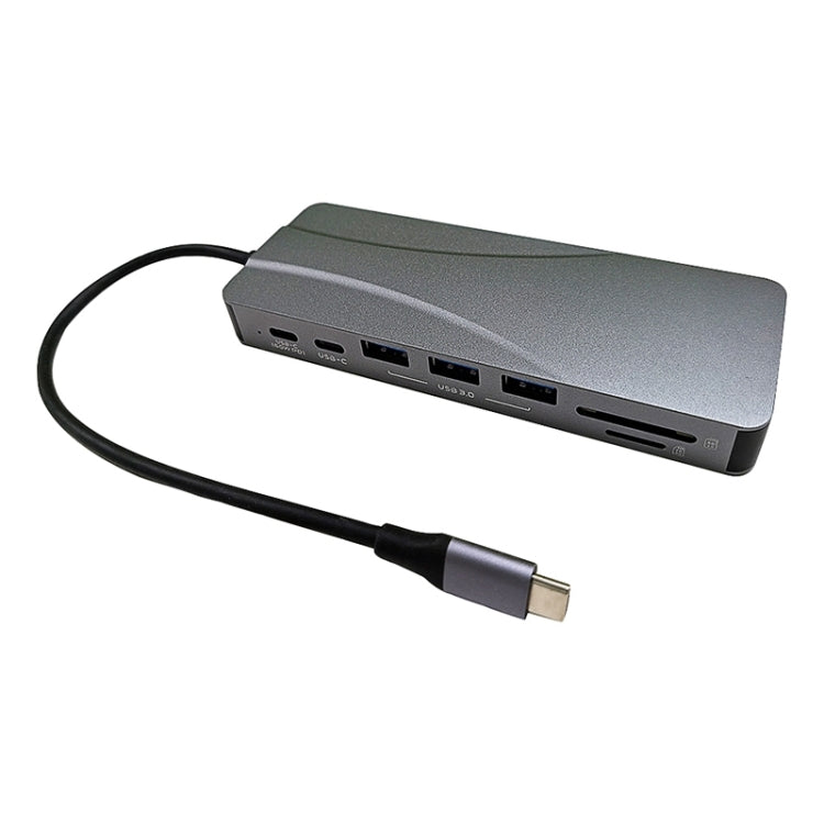 Rocketek adattatore hub USB-C 14 in 1 con HDMI 4K e RJ45
