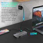Rocketek adattatore hub USB-C 14 in 1 con HDMI 4K e RJ45