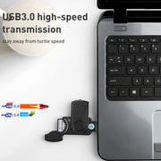 Lettore di schede SD/TF 2 in 1 Rocketek CR3 USB3.0