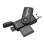 Lettore di schede SD/TF multifunzione Rocketek CR5 USB3.0