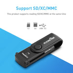Lettore di schede SD/TF multifunzione Rocketek CR5 USB3.0