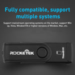 Lettore di schede SD/TF multifunzione Rocketek CR5 USB3.0