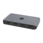 Switch KVM USB 2.0 Rocketek HC405 Convertitore di condivisione quattro in quattro uscite, USB2.0