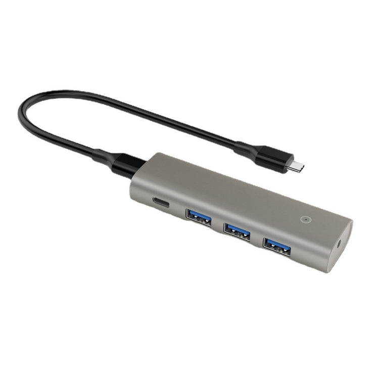 Adattatore HUB Rocketek HC466 USB 3.2 Gen2 Type-C 4 in 1