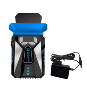Ice Troll 5 COOLCOLD Ventola di raffreddamento portatile per laptop Dispositivo di raffreddamento dell'aria Regolatore di velocità regolabile per ventola di raffreddamento per notebook ad alte prestazioni, CA 220 V, AC 220V (Black), AC 220V (White)