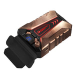 Ice Troll 7 COOLCOLD Ventola portatile per laptop e notebook Turbo Radiatore Ventola di raffreddamento ultra silenziosa, CA 220 V (Bronzo)