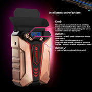 Ice Troll 7 COOLCOLD Ventola portatile per laptop e notebook Turbo Radiatore Ventola di raffreddamento ultra silenziosa, CA 220 V (Bronzo)