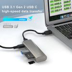 Rocketek HC463 Hub adattatore USB 3.1 Gen2 6 in 1