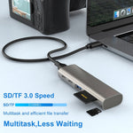 Rocketek HC463 Hub adattatore USB 3.1 Gen2 6 in 1
