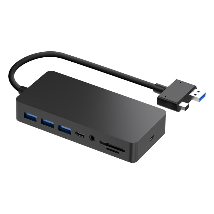 Rocketek SH702 Adattatore HUB USB 3.0 11 in 1 con RJ45 per laptop Surface 1 / 2