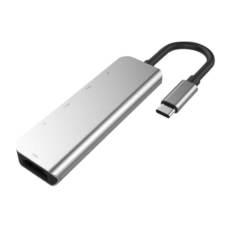 Adattatore HUB 5 in 1 USB-C con HDMI e porte USB