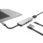 Adattatore HUB 5 in 1 USB-C con HDMI e porte USB