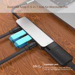 Adattatore HUB 5 in 1 USB-C con HDMI e porte USB