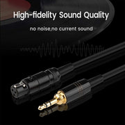 Cavo audio per cuffie ZS0225 per AKG Q701 / Pioneer HDJ-2000