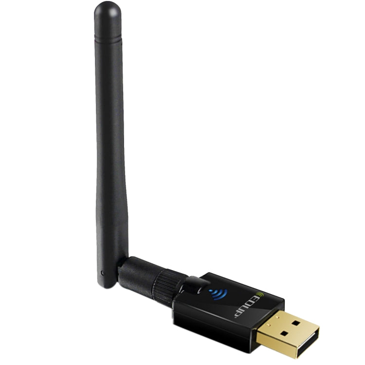 EDUP EP-DB1607 Scheda di rete adattatore Ethernet USB 2.0 WiFi dual band 600Mbps 2,4GHz e 5GHz, EP-DB1607