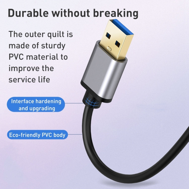 8108 HUB da USB 3.0 a USB 3.0 a 7 porte, lunghezza cavo: 80 cm, 8108