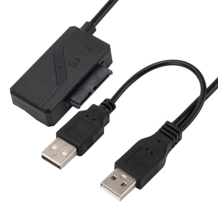 Cavo adattatore da SATA a USB 2.0 Cavo per unità ottica con alimentatore, with Power Supply