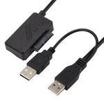 Cavo adattatore da SATA a USB 2.0 Cavo per unità ottica con alimentatore, with Power Supply
