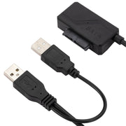 Cavo adattatore da SATA a USB 2.0 Cavo per unità ottica con alimentatore, with Power Supply