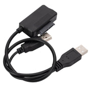 Cavo adattatore da SATA a USB 2.0 Cavo per unità ottica con alimentatore, with Power Supply