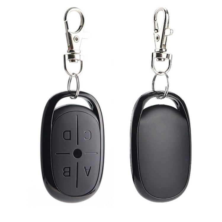 Battery Operated Car Key Remote Control for Garage Door Electric Barrier 4-Button Letter Style 433MHZ