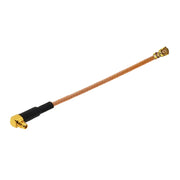 Cavo adattatore IPX femmina a GG1736 MMCX femmina gomito RG178, lunghezza: 15 cm, IPX to GG1736 MMCX Male