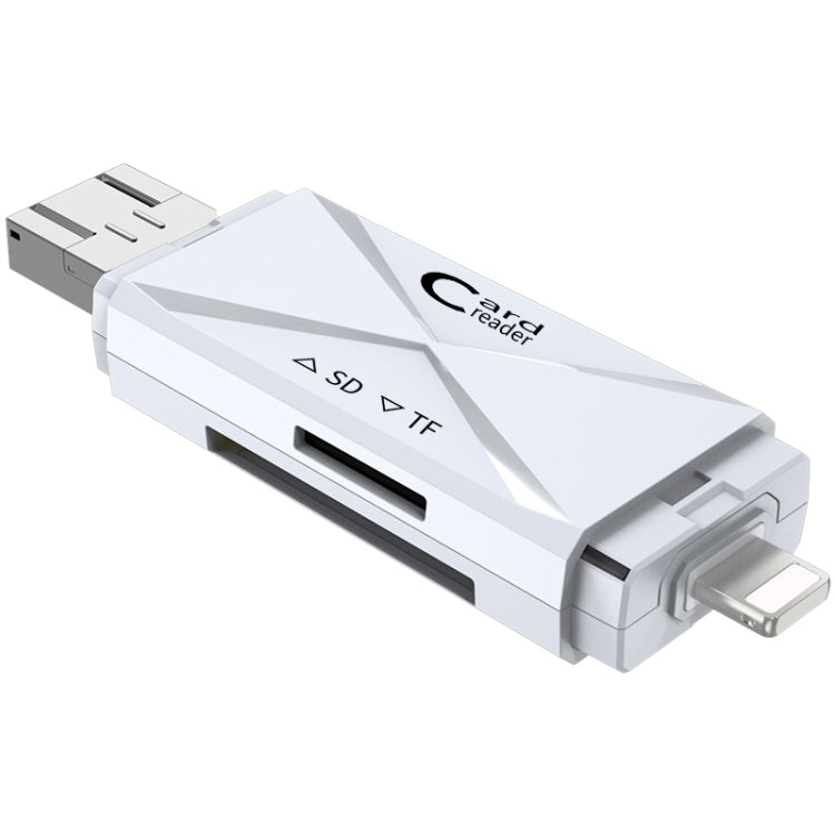 Lettore di schede multifunzione ADS-208 8 pin+USB+Micro USB