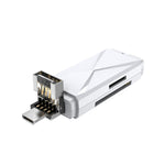 Lettore di schede multifunzione ADS-208 8 pin+USB+Micro USB