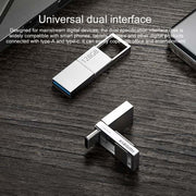 Disco U originale per telefono cellulare USB 3.2 Type-C / Type-A da 128 GB originale Xiaomi