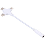 Cavo adattatore audio digitale 8 pin e USB-C per cuffie 3,5 mm