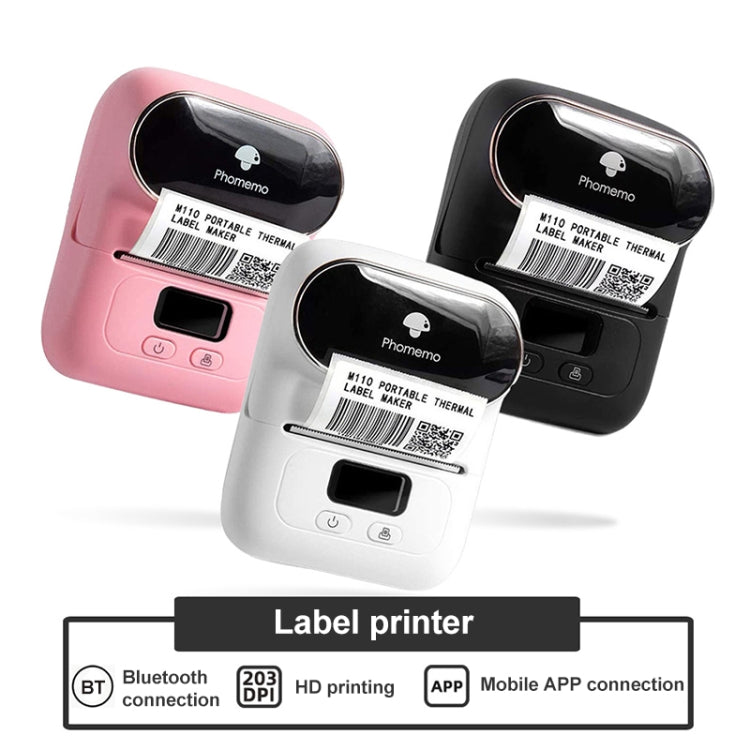 Phomemo M110 Mini Portable Home Bluetooth Thermal Printer