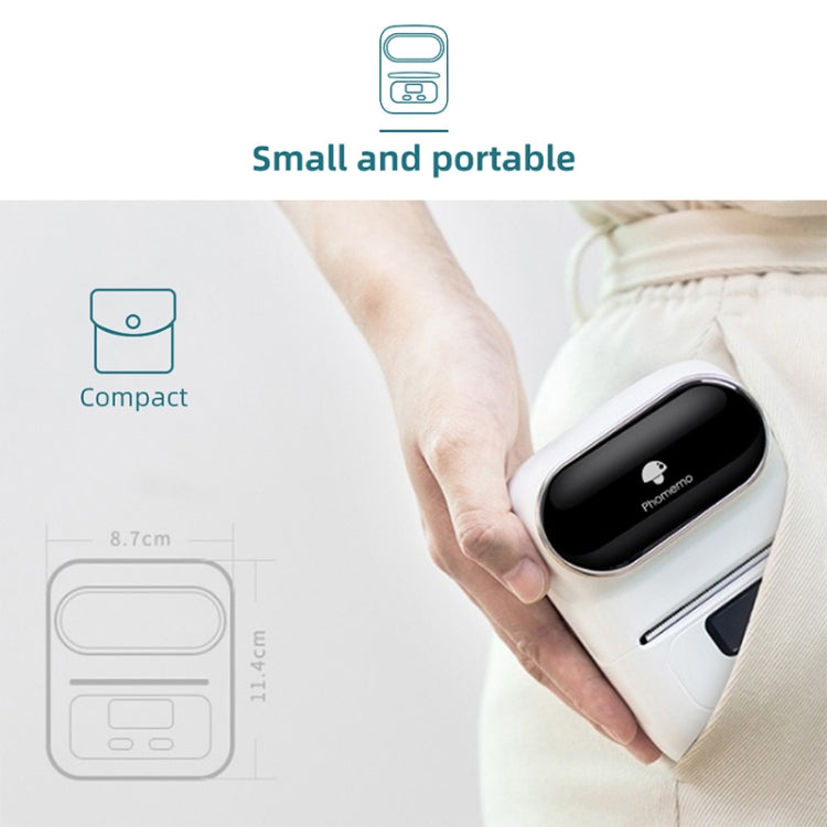 Phomemo M110 Mini Portable Home Bluetooth Thermal Printer