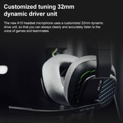Cuffie da gioco over-ear con cuffia cablata Logitech Astro A10 Gen 2