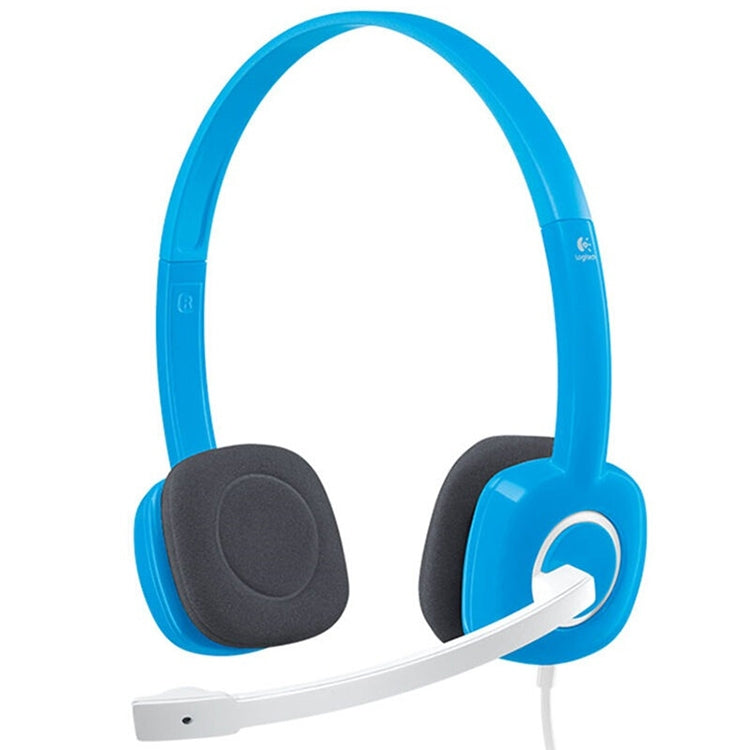 Logitech H150 Cuffie cablate con doppio auricolare da gioco stereo da 3,5 mm con microfono