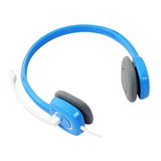 Logitech H150 Cuffie cablate con doppio auricolare da gioco stereo da 3,5 mm con microfono