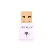 EDUP EP-AC1619 Mini Wireless USB 600Mbps 2.4G / 5.8Ghz 150M+433M Scheda di rete WiFi Dual Band per Nootbook / Laptop / PC, EP-AC1619 600Mbps (White), EP-AC1619 600Mbps (Black)