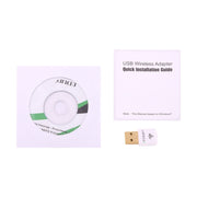 EDUP EP-AC1619 Mini Wireless USB 600Mbps 2.4G / 5.8Ghz 150M+433M Scheda di rete WiFi Dual Band per Nootbook / Laptop / PC, EP-AC1619 600Mbps (White), EP-AC1619 600Mbps (Black)