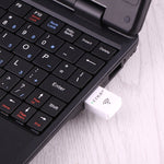 EDUP EP-AC1619 Mini Wireless USB 600Mbps 2.4G / 5.8Ghz 150M+433M Scheda di rete WiFi Dual Band per Nootbook / Laptop / PC, EP-AC1619 600Mbps (White), EP-AC1619 600Mbps (Black)