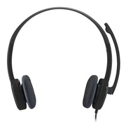 Logitech H151 Cuffie cablate Cuffie da gioco singole da 3,5 mm Stereo con microfono, H151