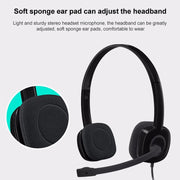 Logitech H151 Cuffie cablate Cuffie da gioco singole da 3,5 mm Stereo con microfono, H151