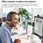 Cuffie stereo Logitech H390 USB con cavo e microfono con cancellazione del rumore