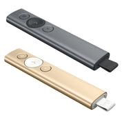 Penna flip con telecomando PPT per presentatore wireless USB Logitech Spotlight 2.4Ghz, Spotlight (Grey), Spotlight (Gold)