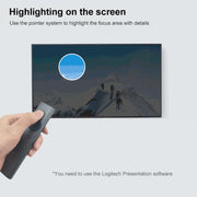 Penna flip con telecomando PPT per presentatore wireless USB Logitech Spotlight 2.4Ghz, Spotlight (Grey), Spotlight (Gold)