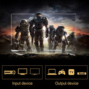 Cavo HDMI maschio ad angolo retto da 270 gradi ad alta velocità 4K x 2K HDMI 2.0 da 60 cm a cavo HDMI maschio ad angolo retto da 270 gradi con Ethernet, Right Angle, Length: 60cm