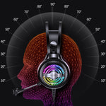 Cuffie da gioco cablate YINDIAO Q4 montate sulla testa con microfono, versione: doppio 3,5 mm + USB, Q4 (Black), Q4 (White)