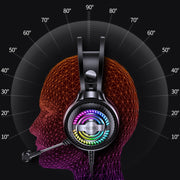 Cuffie da gioco cablate YINDIAO Q4 montate sulla testa con microfono, versione: doppio 3,5 mm + USB, Q4 (Black), Q4 (White)