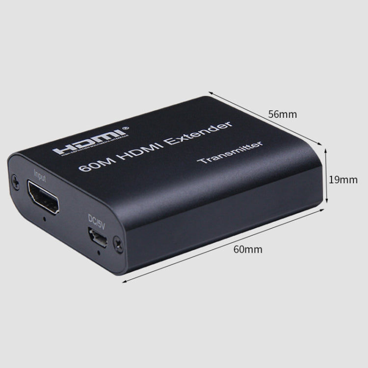 Estensore HDMI a RJ45 60m 1080P BOWU BW-HE60U