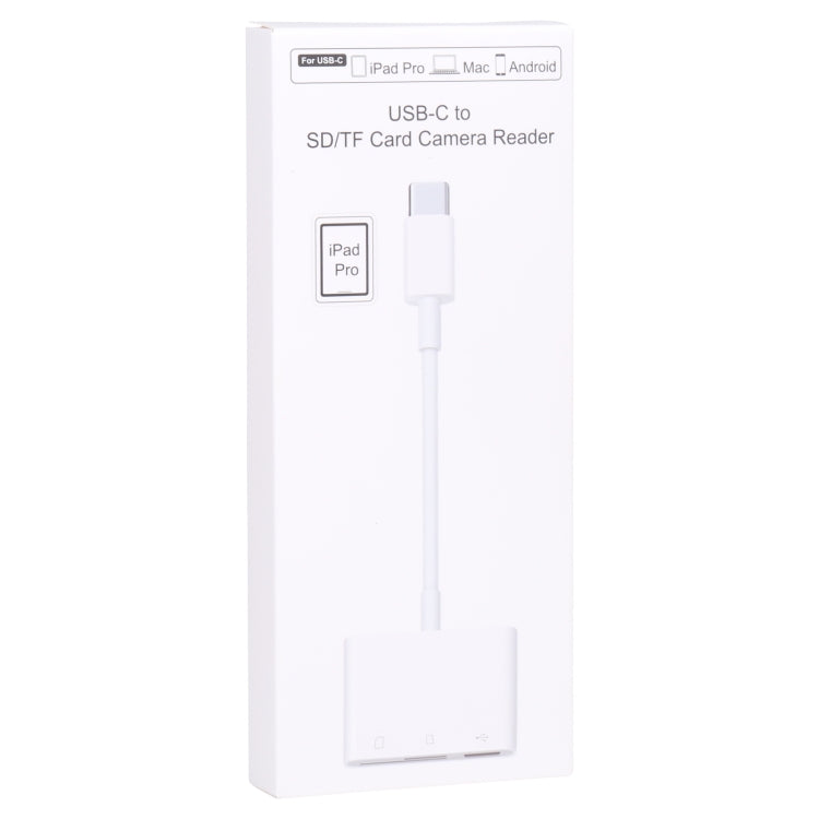 Lettore fotocamera 3 in 1 USB-C per schede SD e TF