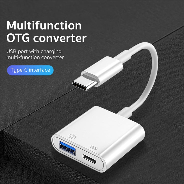 Adattatore USB-C 2 in 1 per fotocamera e smartphone